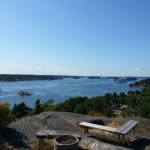 Utsikt från Bötsberget mot Stockholm